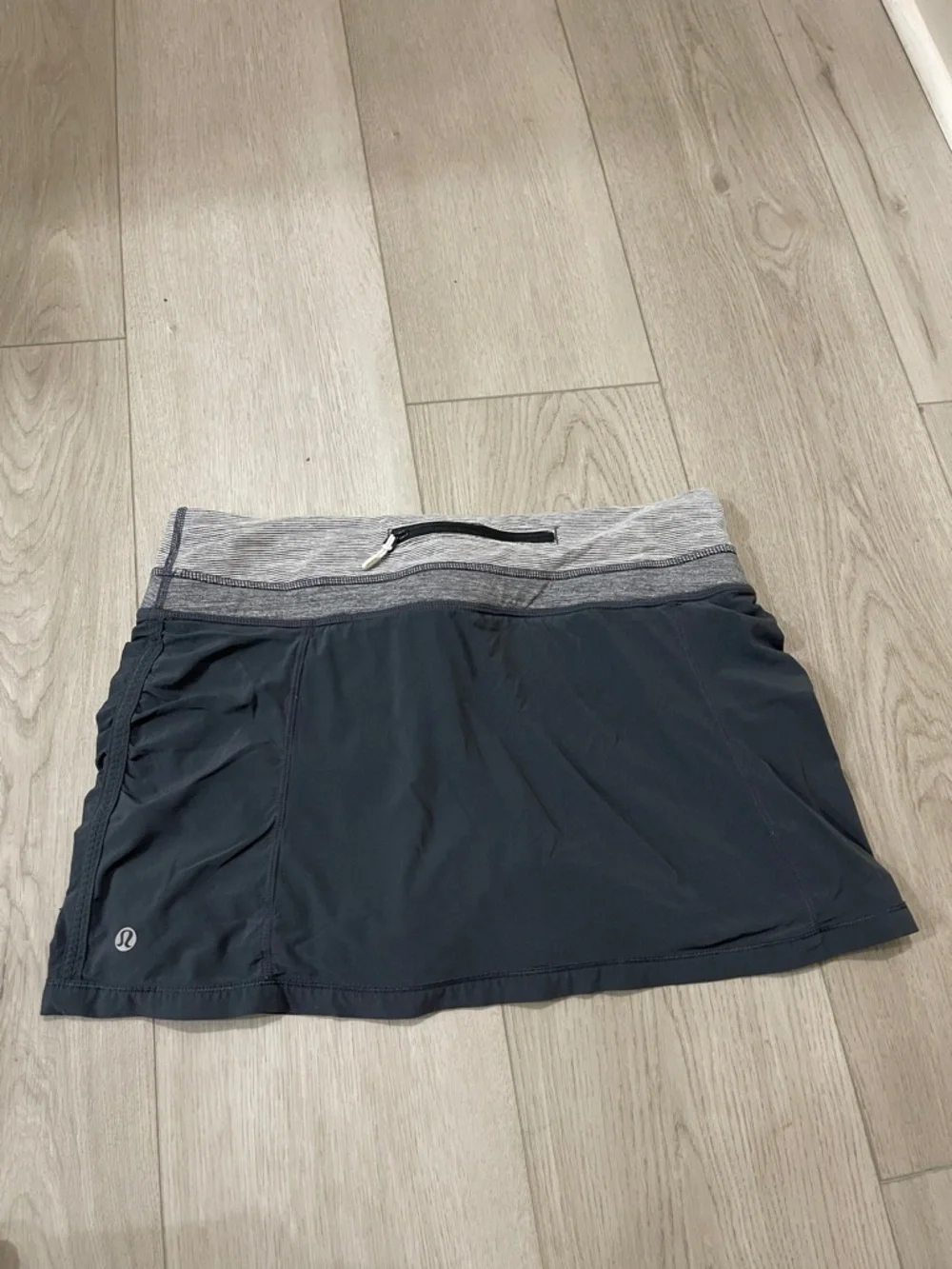 lululemon athletica Navy and Light Gray Athletic Skirt